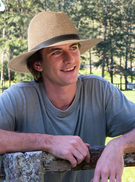 ooGee Stoney Creek Unisex Fedora - Natural - Erilan