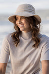 Rigon Rosie Linen Bucket - Natural
