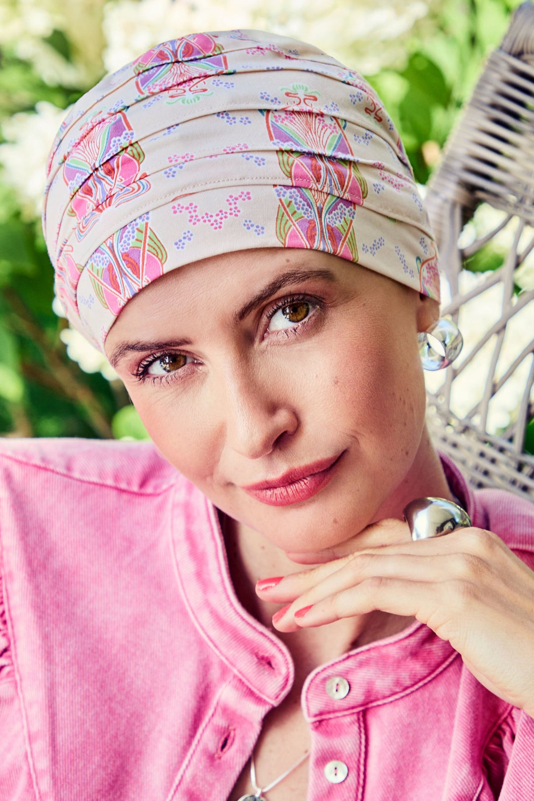Christine Yoga Turban - Crocus Kaleidos - Erilan