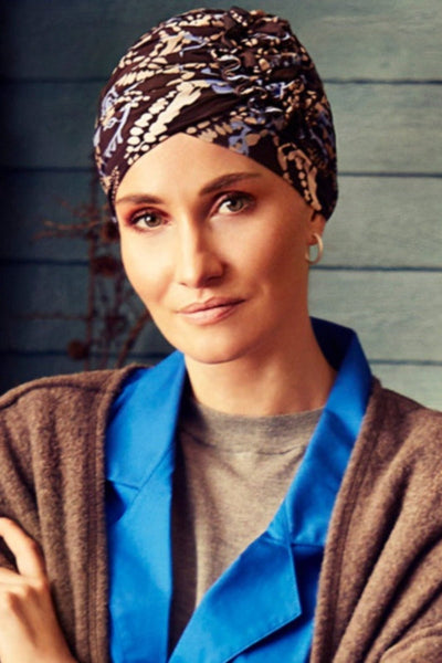 Christine Lotus Turban - Autumn Blues - Erilan