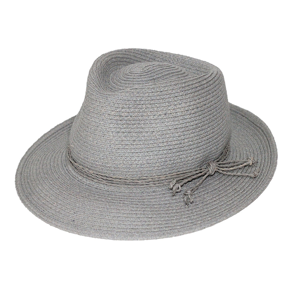 Canopy Bay by Deborah Hutton - Palma Fedora - Fog - Erilan