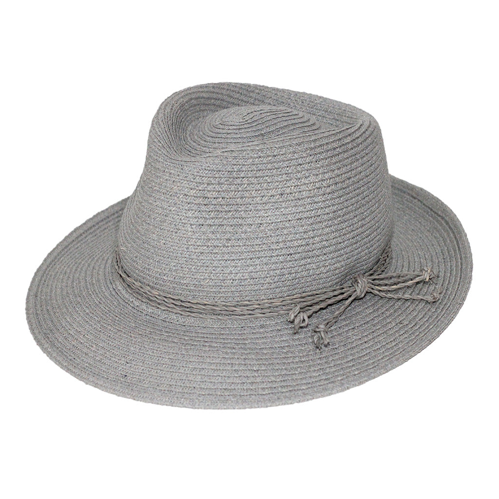 Canopy Bay by Deborah Hutton - Palma Fedora - Fog - Erilan