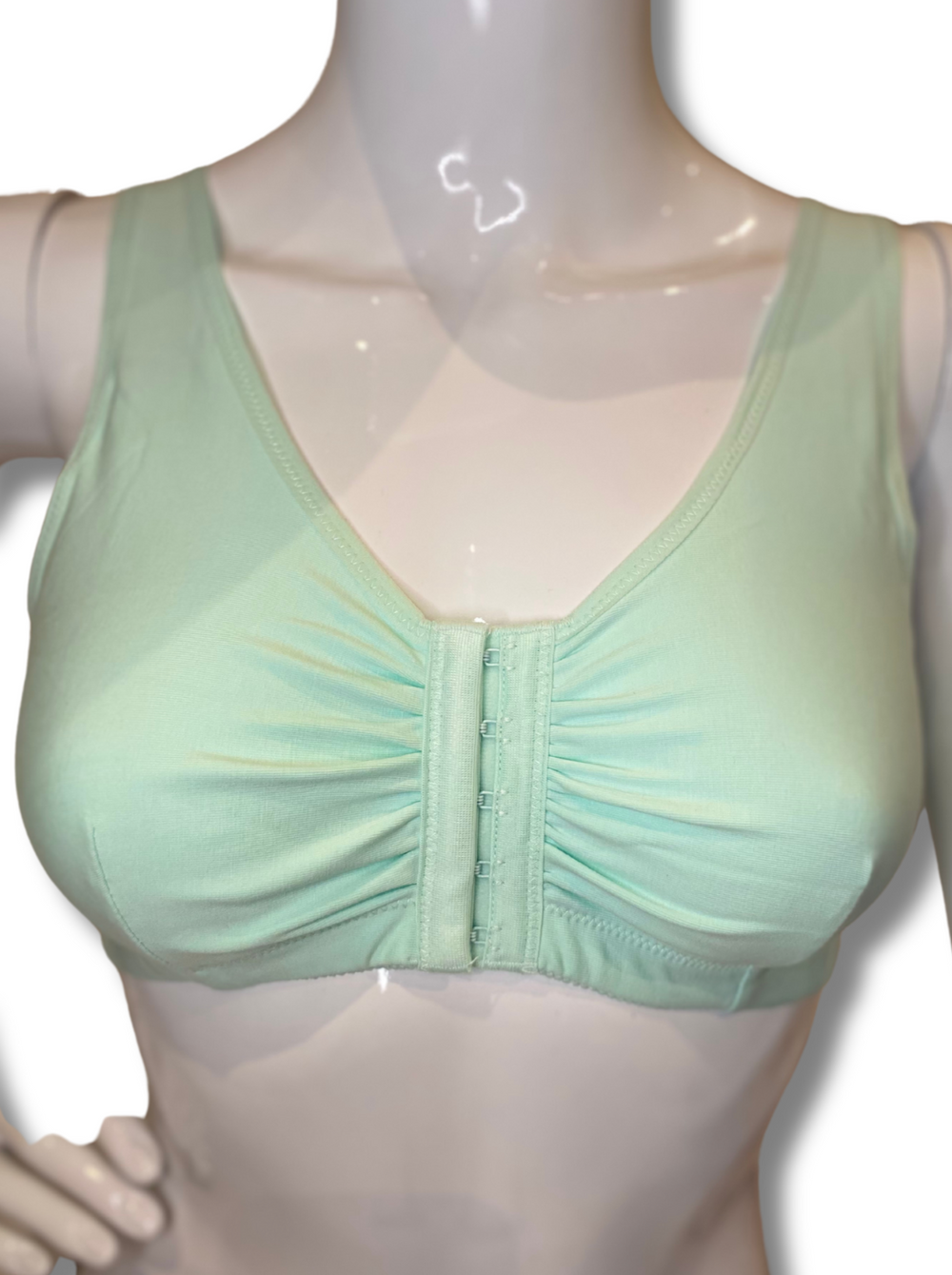 ABC Leisure Front Fastening Mastectomy Bra - Mint - Erilan