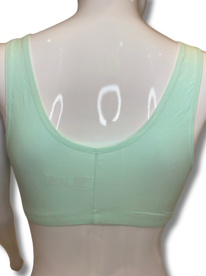 ABC Leisure Front Fastening Mastectomy Bra - Mint - Erilan