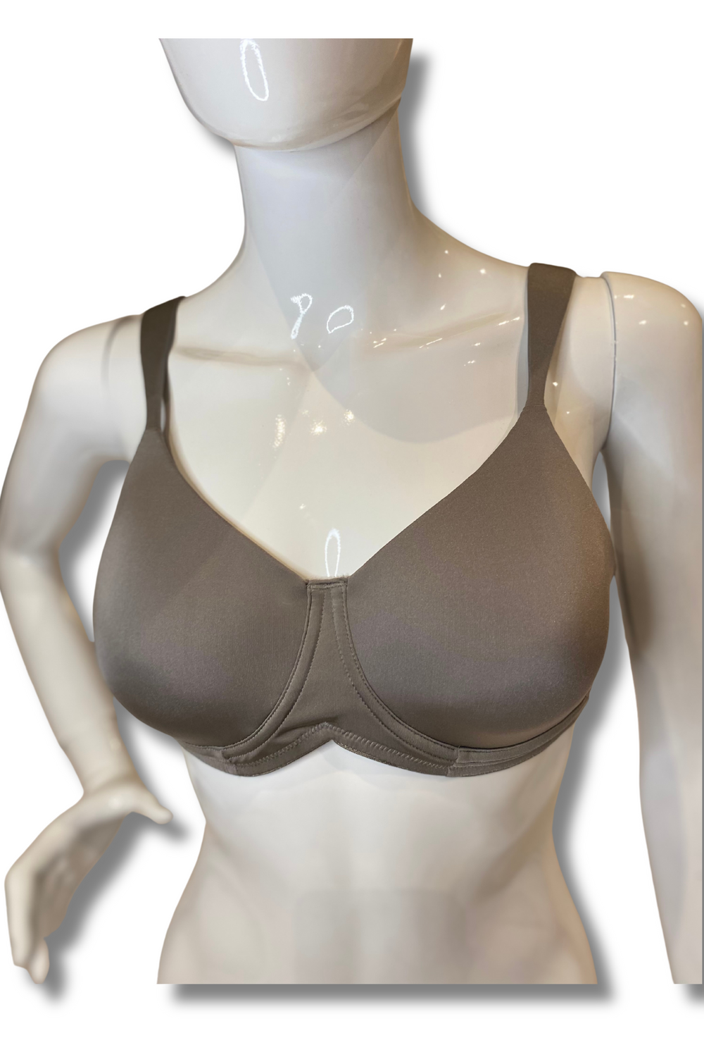 ABC Silhouette Padded Mastectomy  Bra - Cool Grey - Erilan