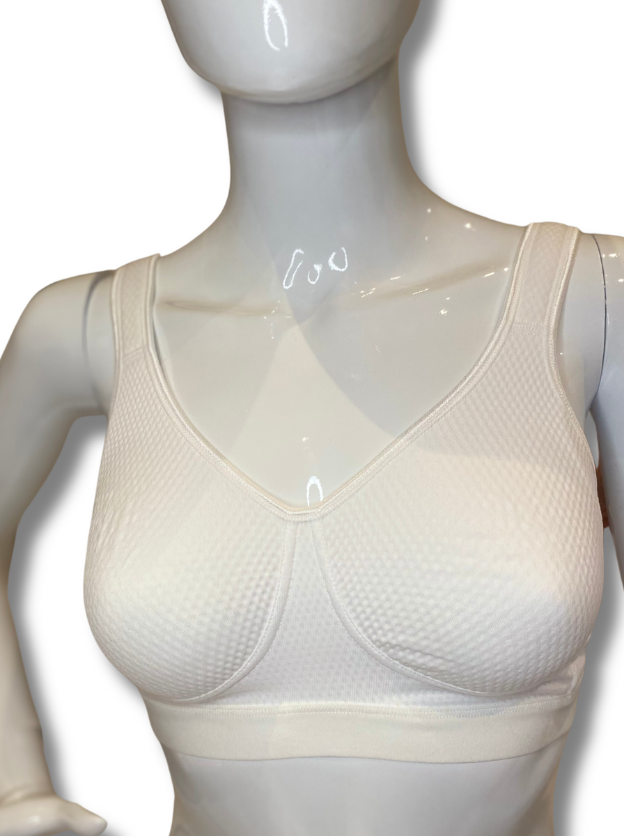 ABC Everyday Comfort Mastectomy Bra - White | Erilan
