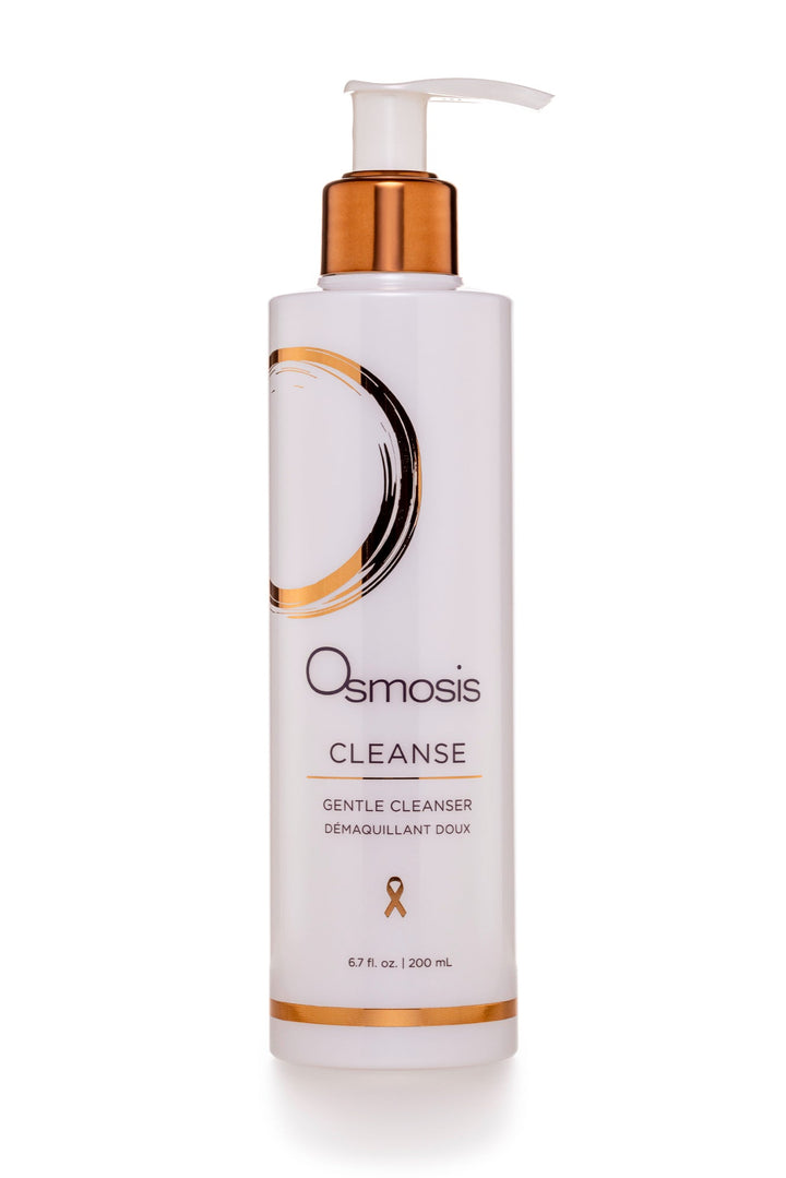 Large Osmosis Gentle Cleanser bottle on a white background