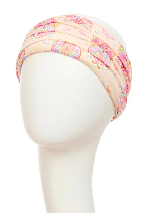 Christine Karma Hair Loss Turban - Crocus Kaleidos