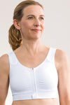 Amoena Leyla Seamless Surgical Bra - White