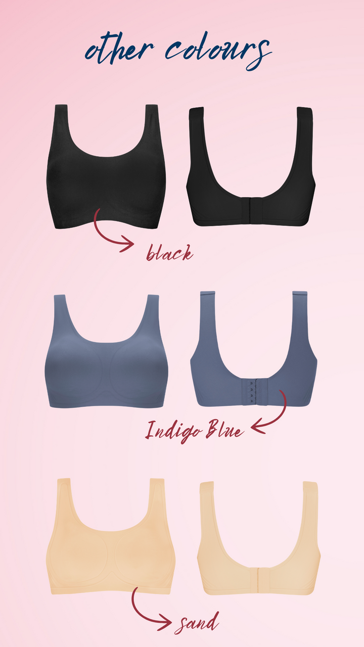 Amoena Linda Lymph Care Bra - Light Sand