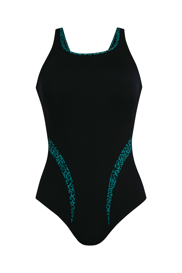 Anita Padilla Mastectomy Swimsuit - Black - Erilan
