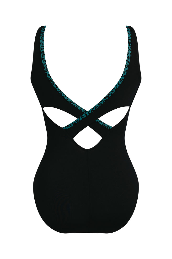 Anita Padilla Mastectomy Swimsuit - Black - Erilan