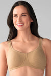 Amoena Mona Wire Free Mastectomy Bra - Cognac