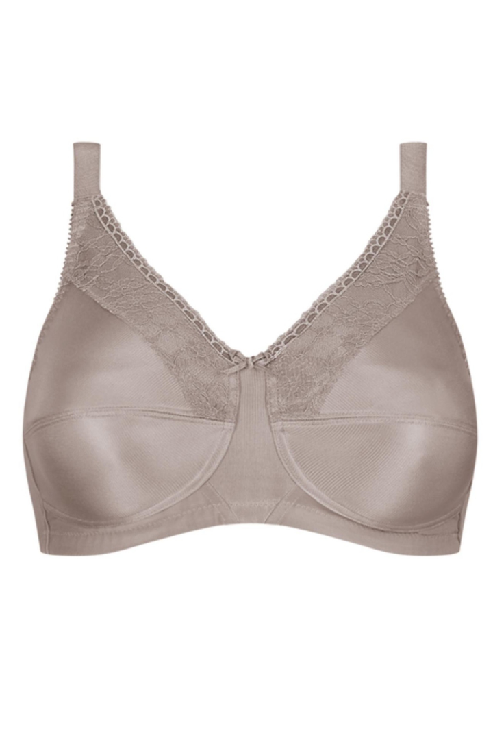 Amoena Nancy Wire Free  Mastectomy Bra - Taupe - Erilan