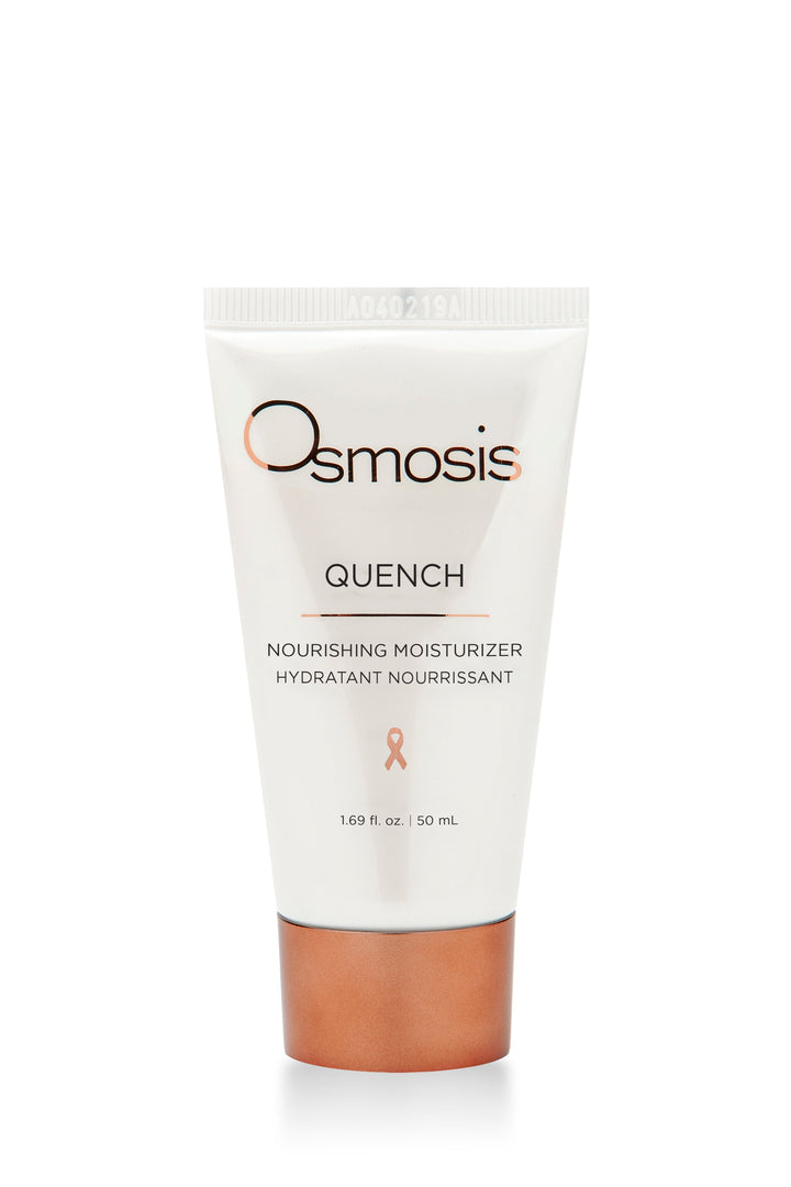 Osmosis Quench nourishing moisturizer tube on a white background