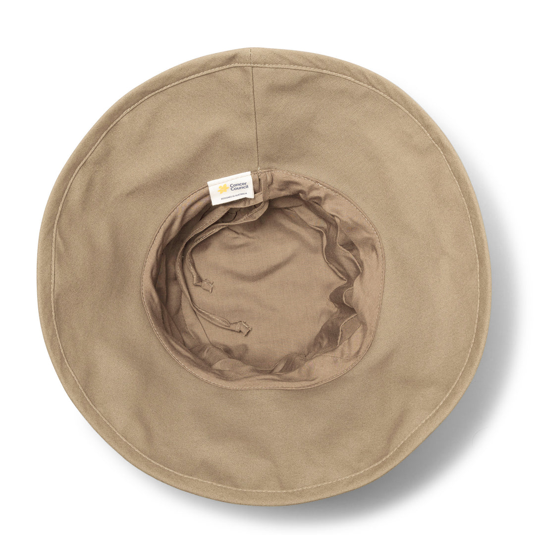 Cancer Council Essential Traveller Sunhat - Latte