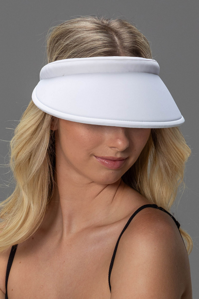 Rigon Resort Visor - White - Erilan