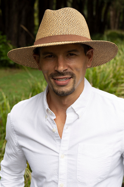 Cancer Council Outback Lightweight Fedora - Natural - Erilan