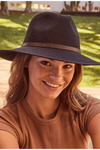 Cancer Council Darby Fedora Unisex - Ash Black