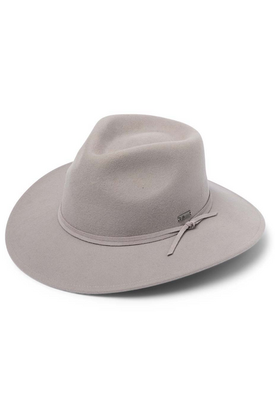 Evoke McKinlay Unisex Fedora - Stone - Erilan
