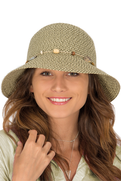 Cancer Council Bohemian Bucket Style Hat - Pistachio - Erilan