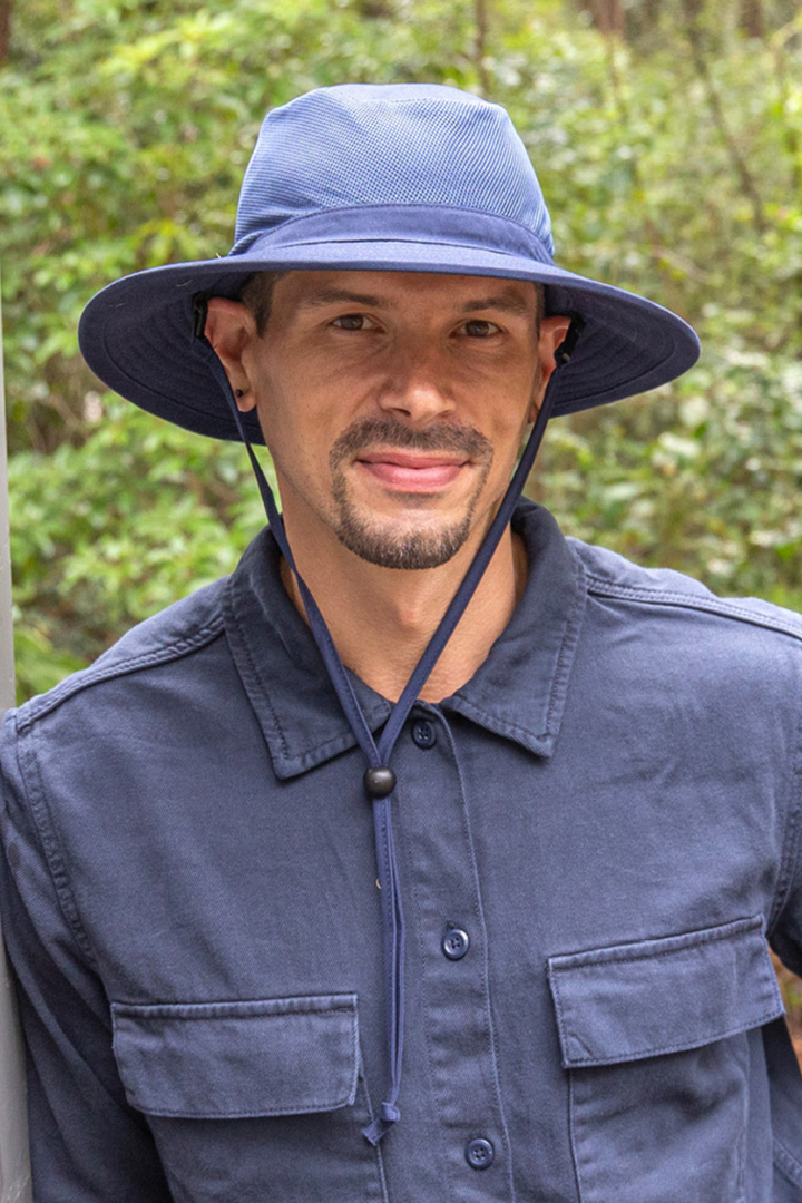 Cancer Council Cool Comfort - Navy - Erilan