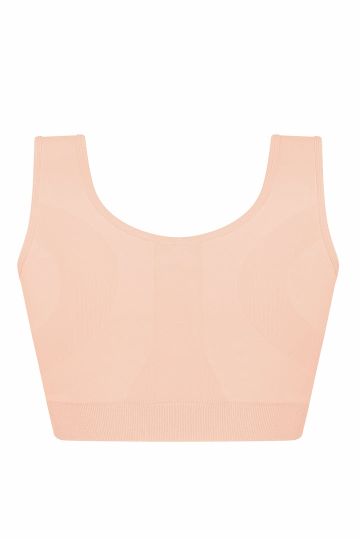 Amoena Sina Seamless Surgical Bra - Rose Nude
