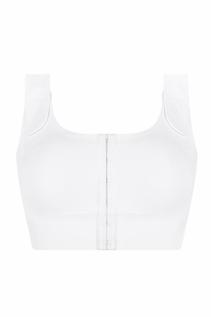 Amoena Sina Seamless Surgical Bra - White - Erilan