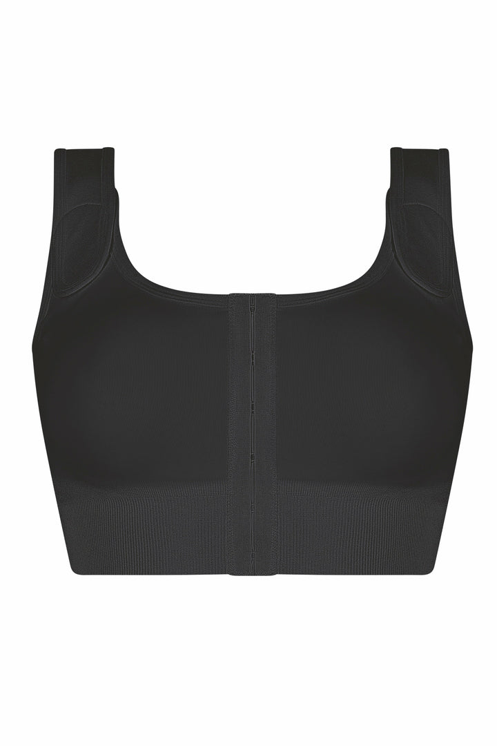 Amoena Sina Seamless Surgical Bra - Black - Erilan