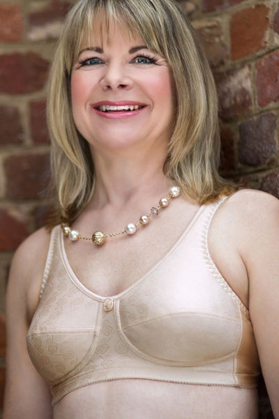 ABC Rose Contour Mastectomy Bra - Beige - Erilan