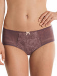 Anita Fleur High Waist Brief- Berry