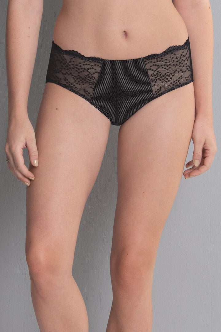 Anita Orely High Waist Brief - Black - Erilan
