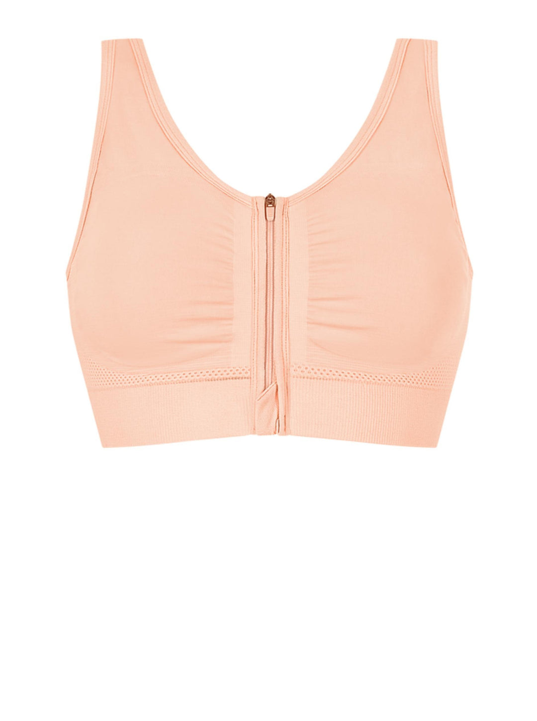 Amoena Emilia Seamless Surgical Bra - Blush - Erilan