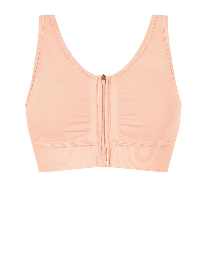 Amoena Emilia Seamless Surgical Bra - Blush - Erilan