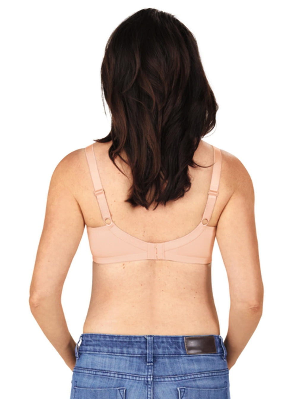 Amoena Nancy Front Fastening Mastectomy Bra - Rose Nude - Erilan