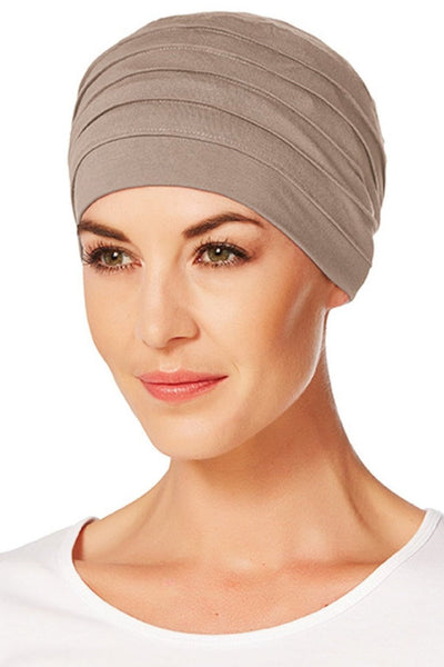 Christine Yoga Turban - Taupe - Erilan