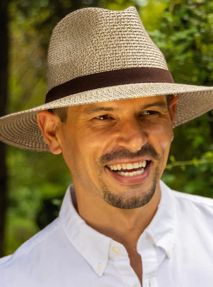 Cancer Council Outback Lightweight Fedora - Natural - Erilan