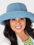 Cancer Council Essential Traveller Sunhat - Denim Blue