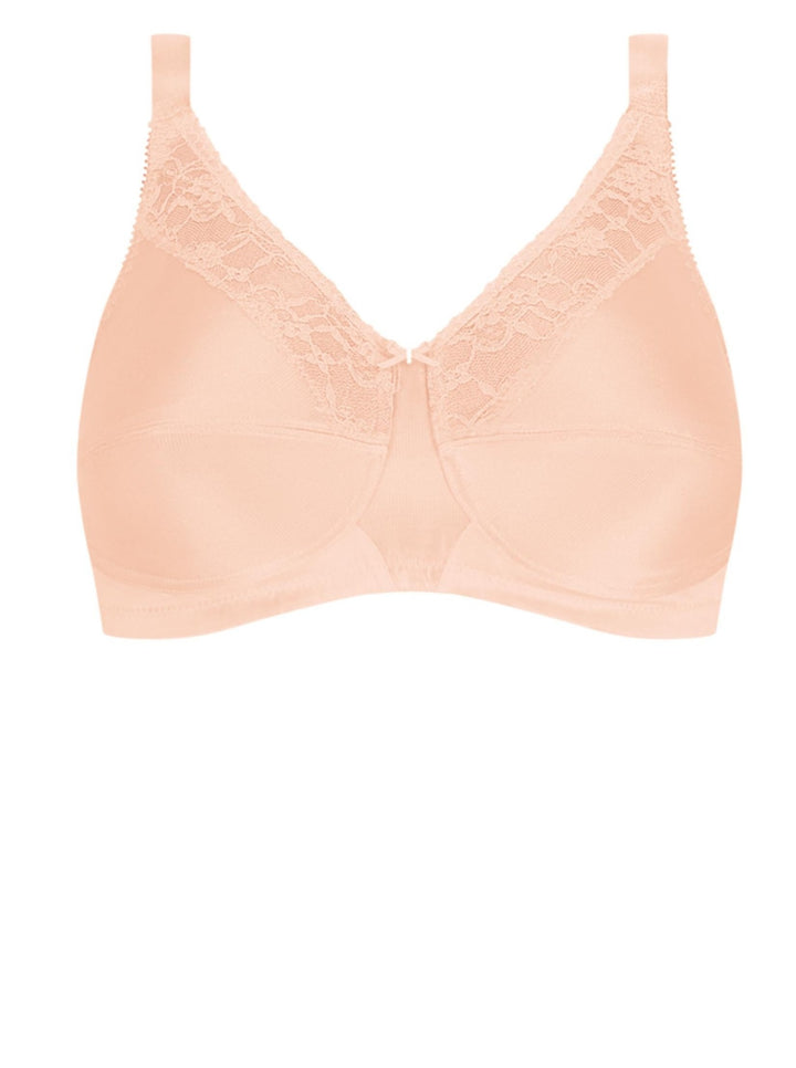 Amoena Nancy Wire Free  Mastectomy Bra - Rose Nude - Erilan