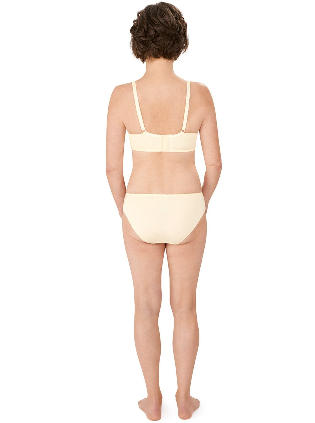 Amoena Mariella Padded Soft Mastectomy Bra and brief set - back - Erilan