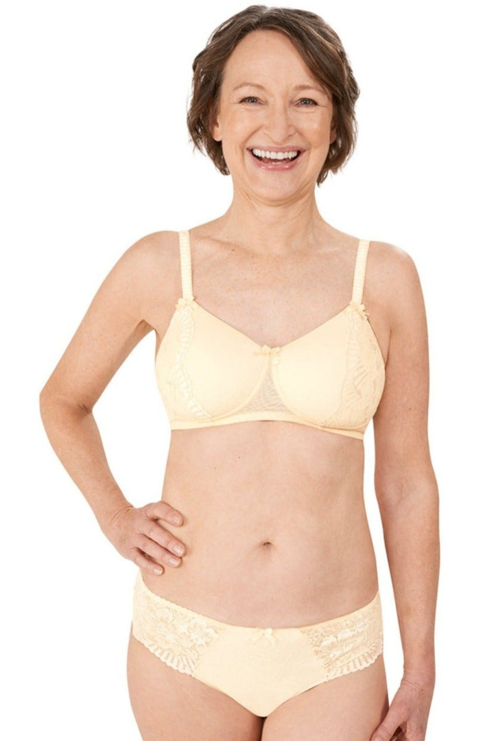 Amoena Mariella Padded Soft Mastectomy Bra and brief set- Erilan