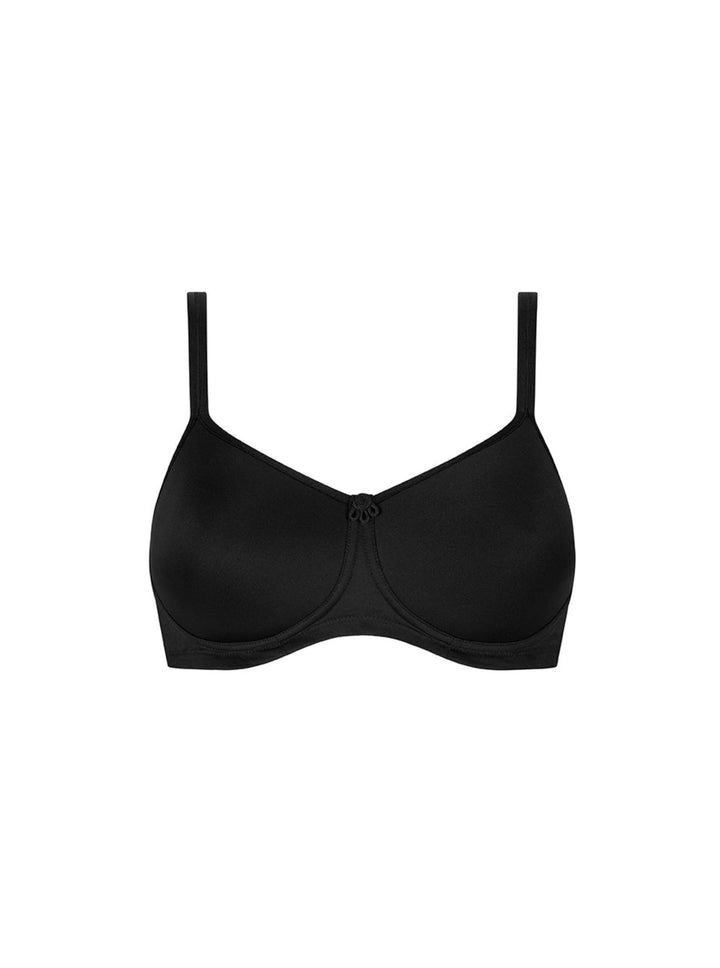 Amoena Mara Padded Mastectomy Bra - Black - Erilan