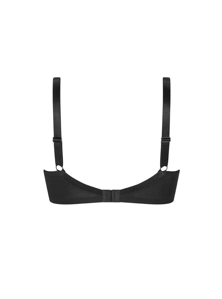 Amoena Nancy Wire-free Mastectomy Bra - Black - Erilan