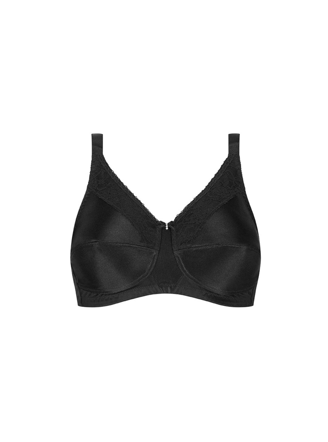 Amoena Nancy Wire-free Mastectomy Bra - Black - Erilan