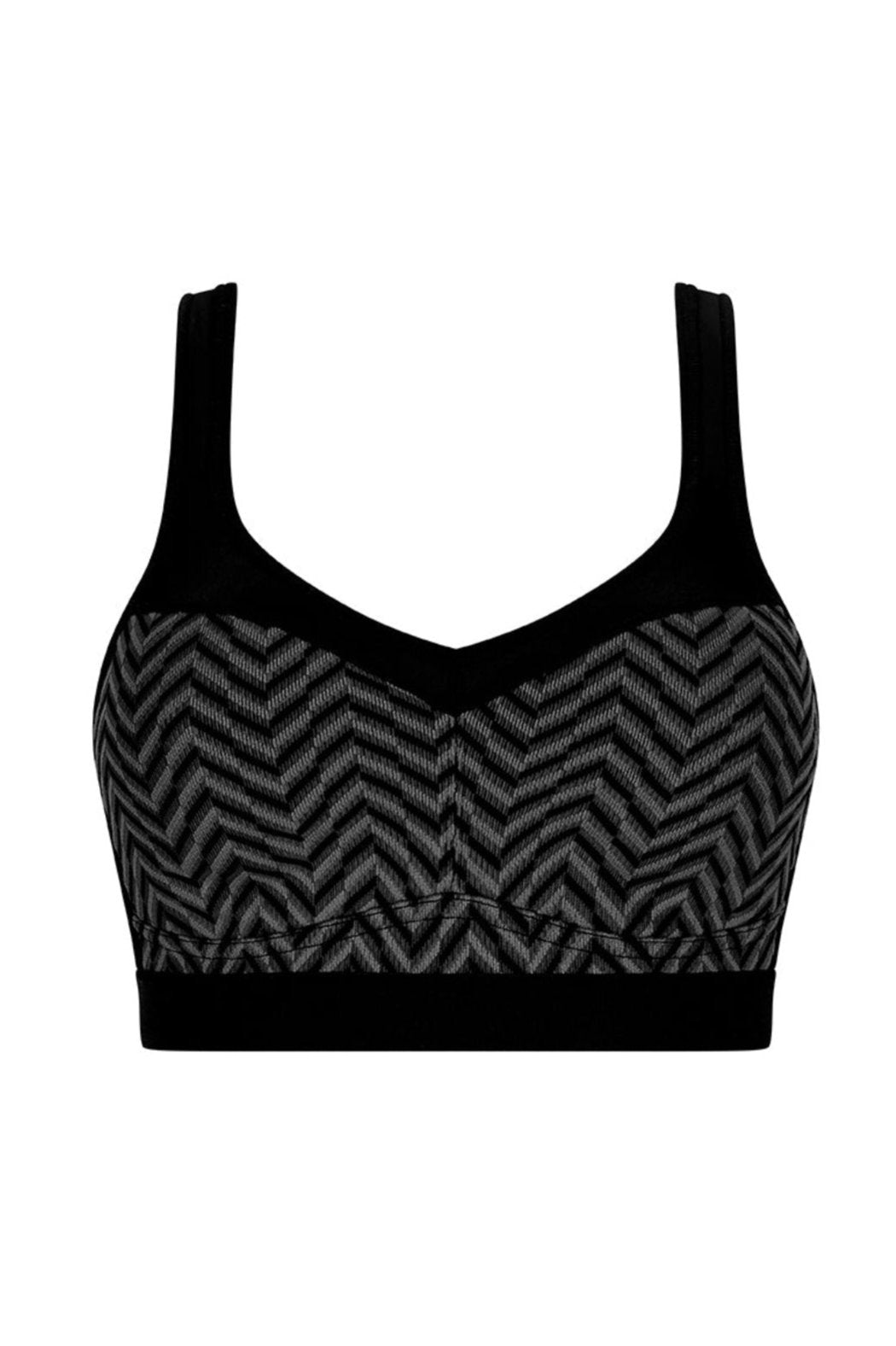 Anita Care Fleur Women's Wire-Free Mastectomy Bra - Soft, Comfortable Post-Surgery Bra, 38D, Anthracite - View #4