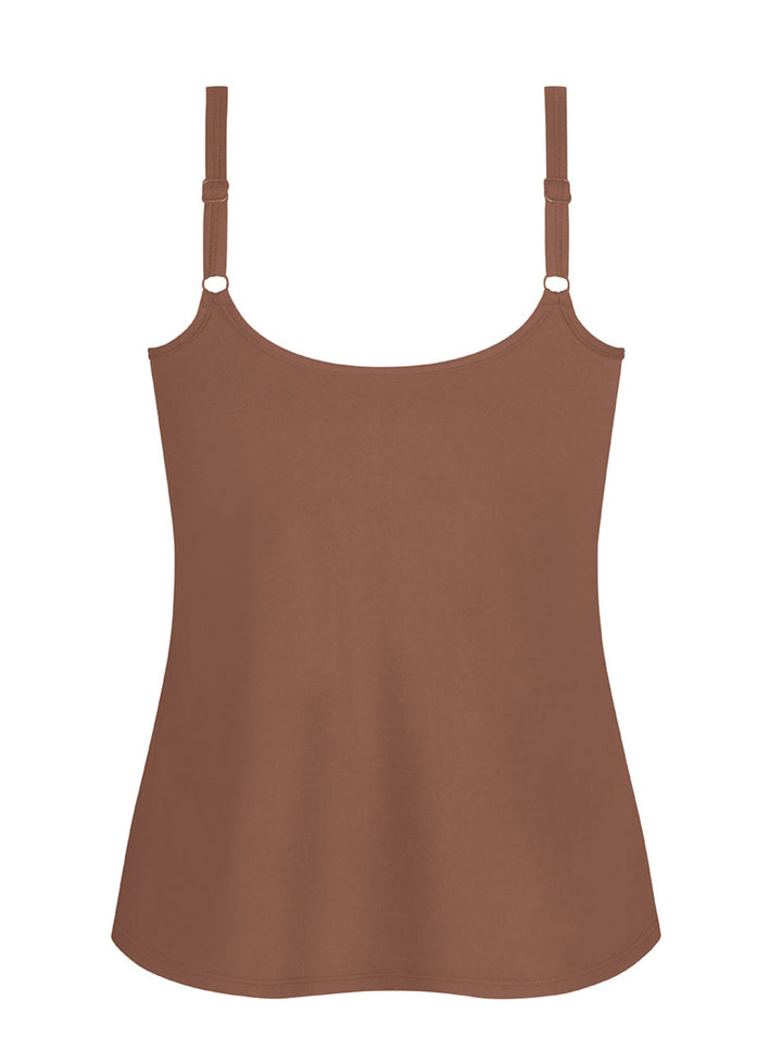 Amoena Valletta Mastectomy Top - Mocha - Erilan