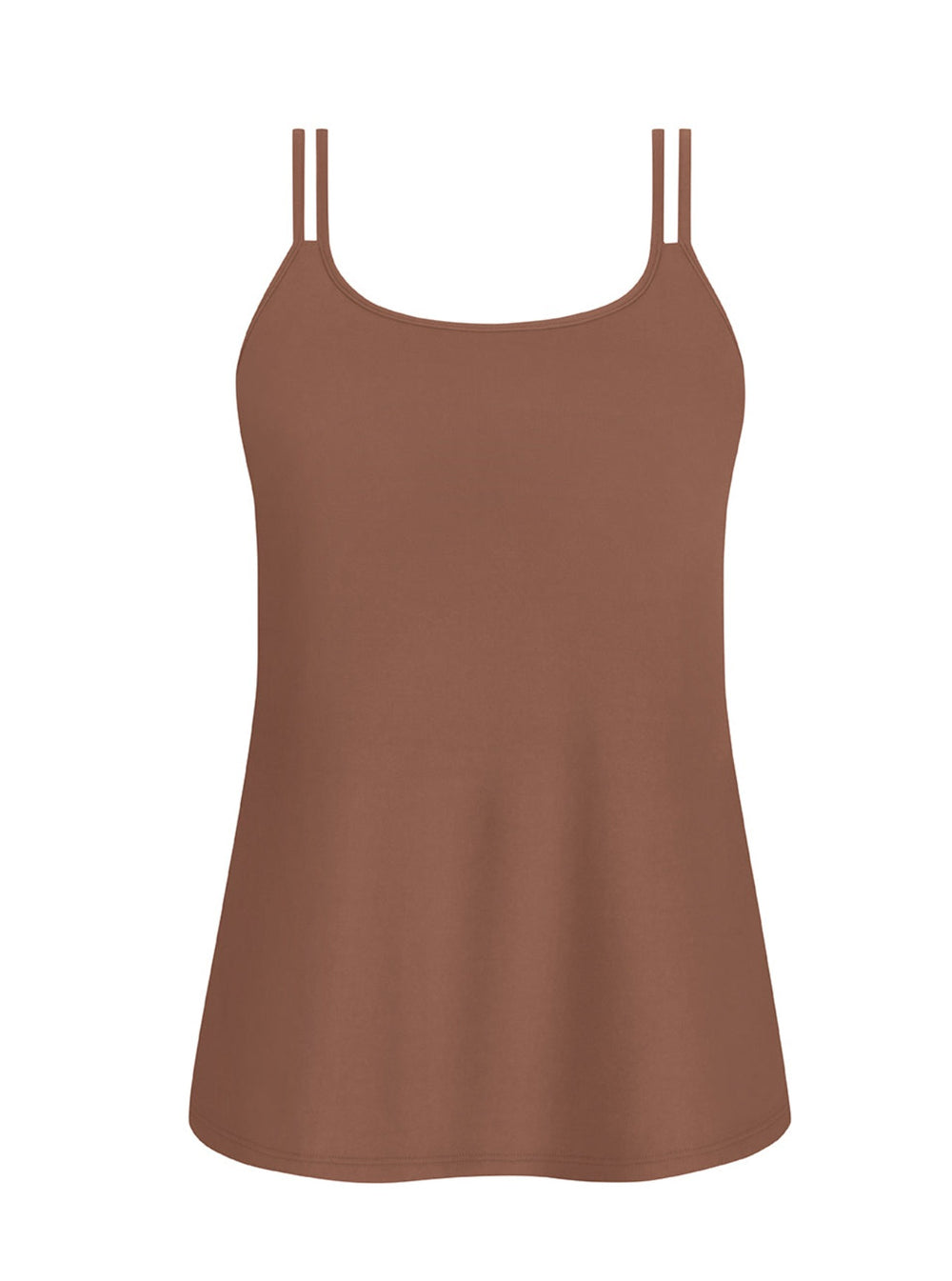 Amoena Valletta Mastectomy Top - Mocha - Erilan