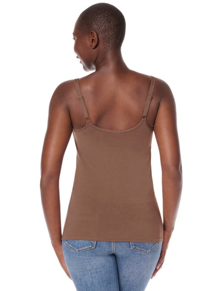 Amoena Valletta Mastectomy Top - Mocha - Erilan