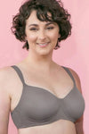 ABC Silhouette Padded Mastectomy  Bra - Cool Grey