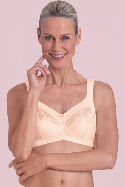 Anita Safina Wire Free Mastectomy Bra - Biscuit - Erilan